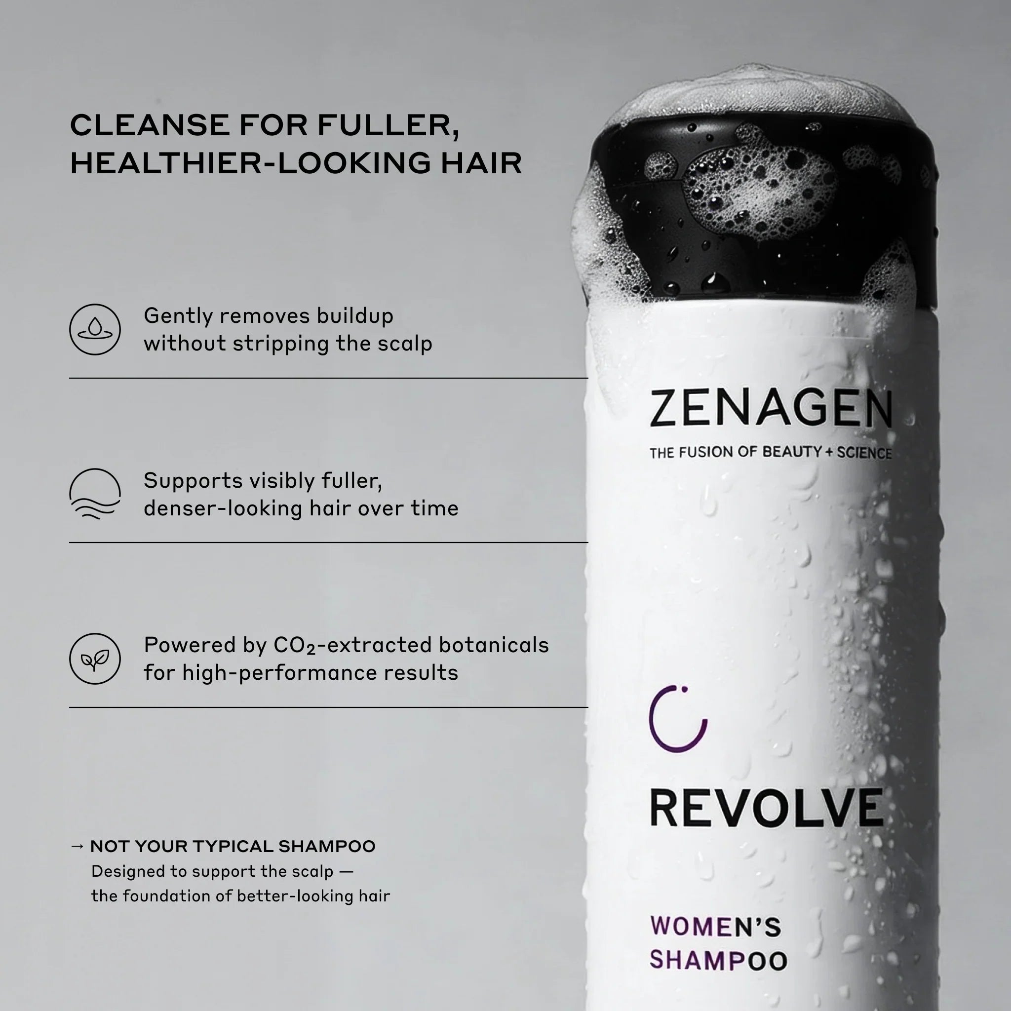 Revolve Thickening Shampoo for Women 6.75 oz