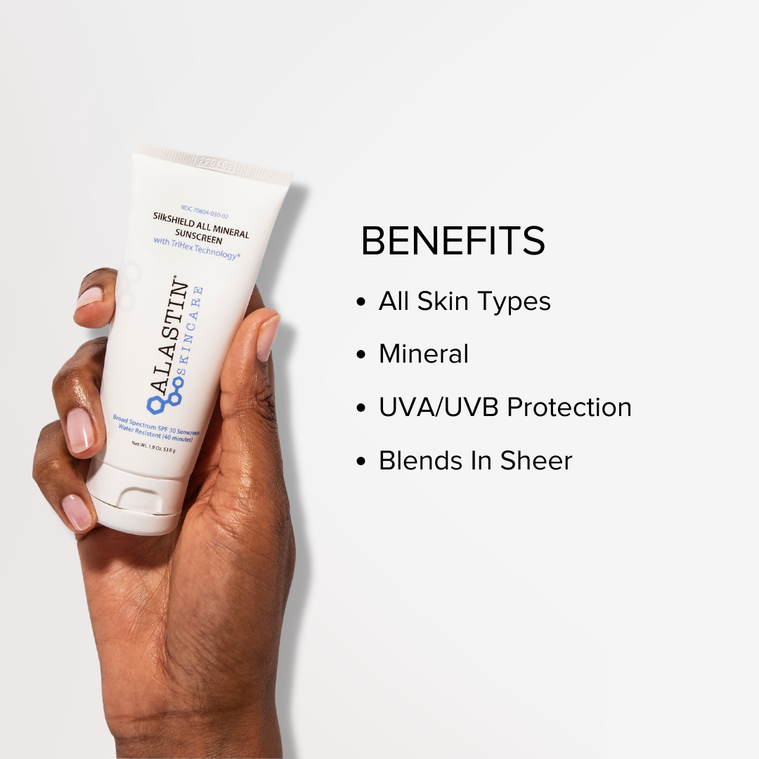Silkshield All Mineral Sunscreen SPF 30 With Trihex Technology TRAVEL 0.4 oz